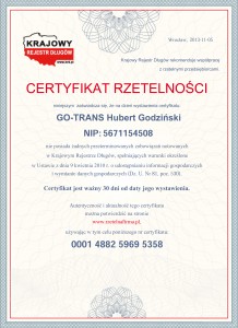 Certyfikat-Rzetelnosci-GO-TRANS-Hubert-Godzinski-[PL]